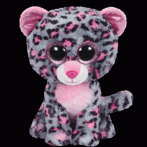 leopardo rosa y gris